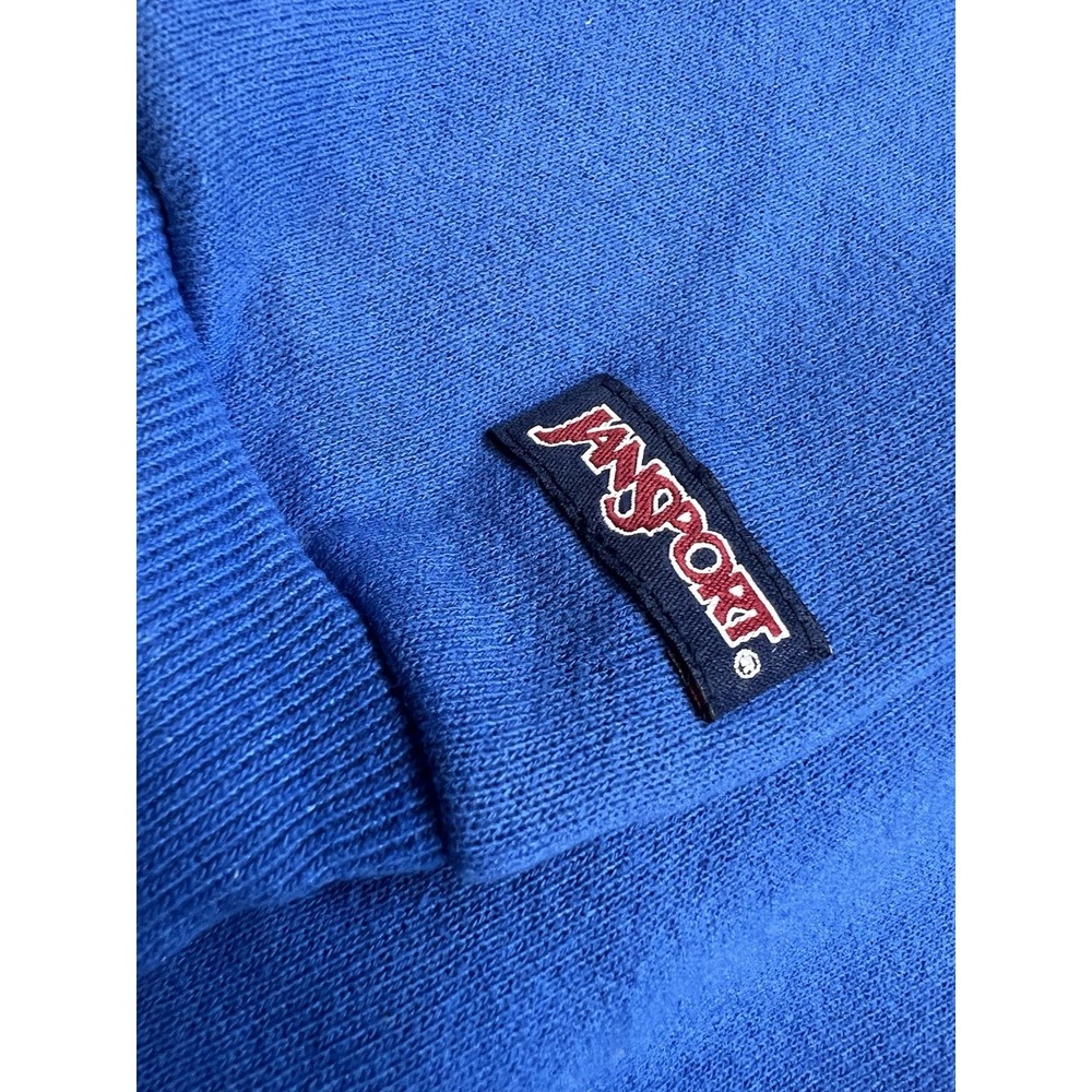 Vintage Kansas University Sweatshirt Jansport Jayhawks crewneck Mens Large - Picture 3 of 13